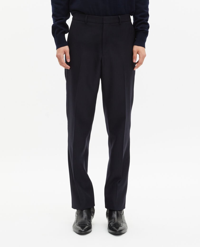 The Kooples HERREN NAVY gerade geschnittene hose marine
