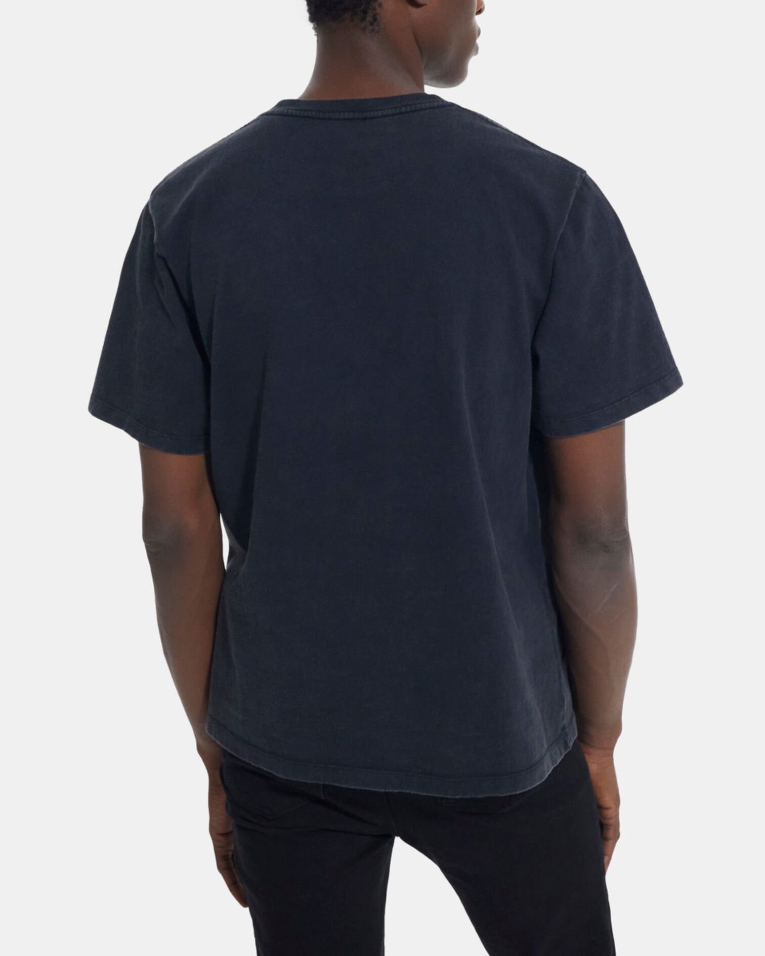 T-shirt noir, BLACK WASHED, hi-res image number null
