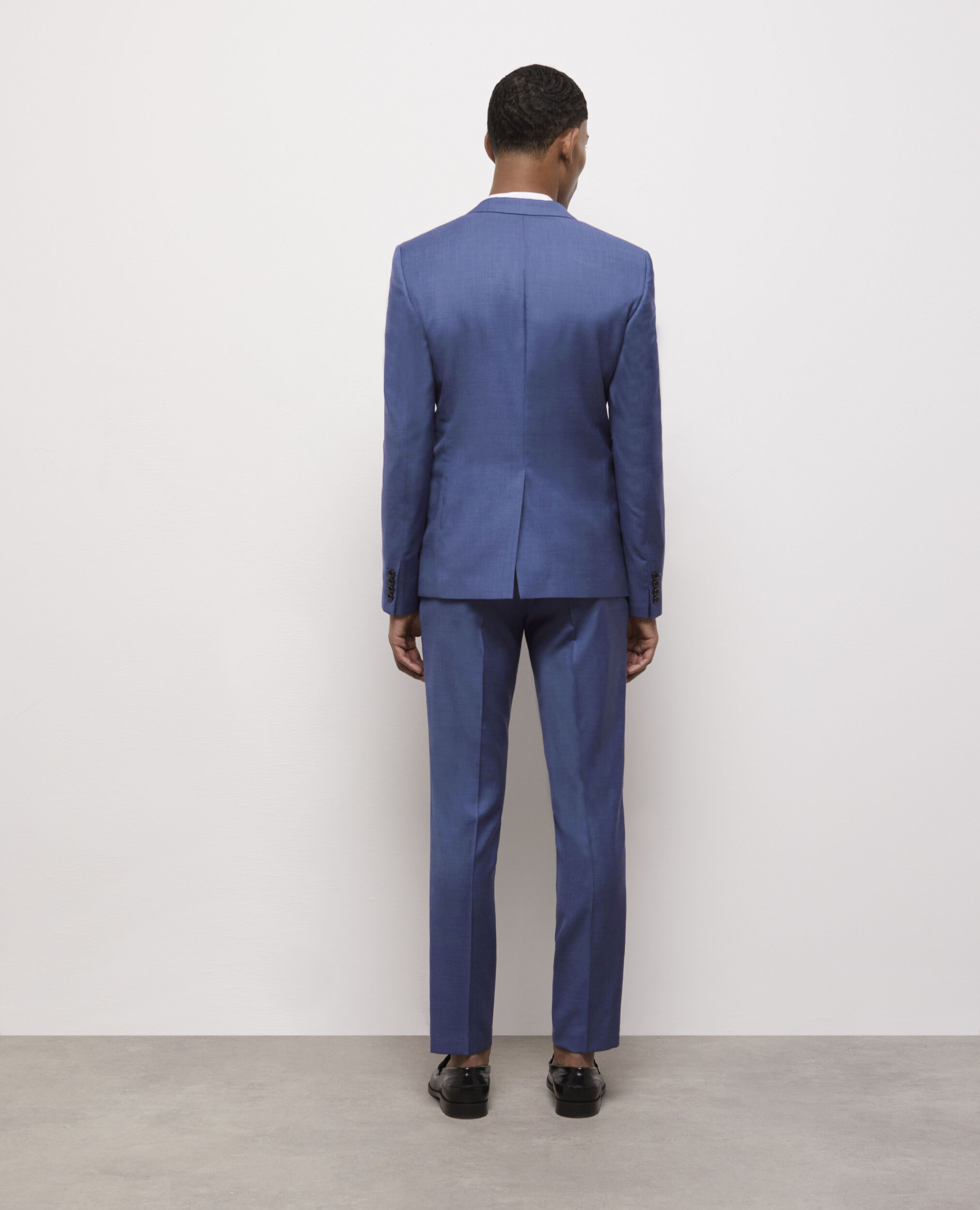Blue suit jacket, BLUE, hi-res image number null