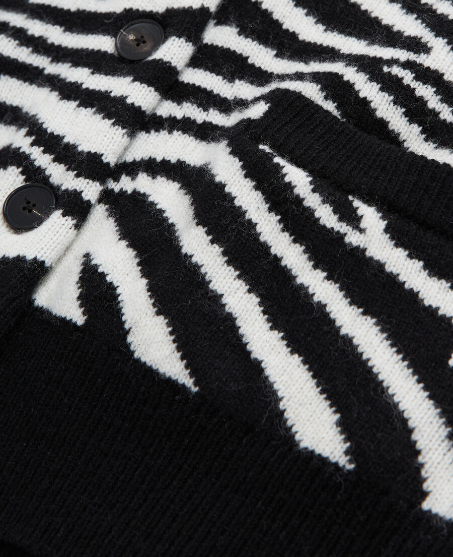 cardigan imprimé