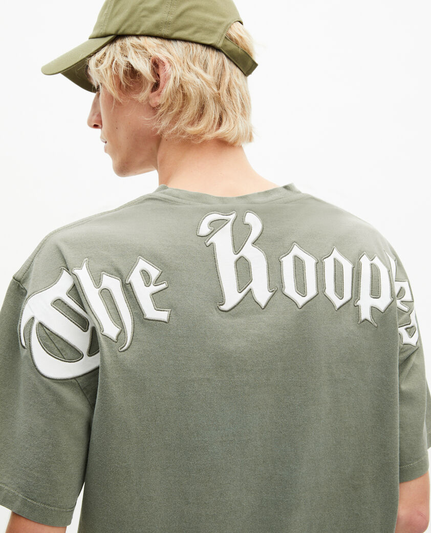 The Kooples HOMBRE FORET camiseta con logotipo verde en la espalda