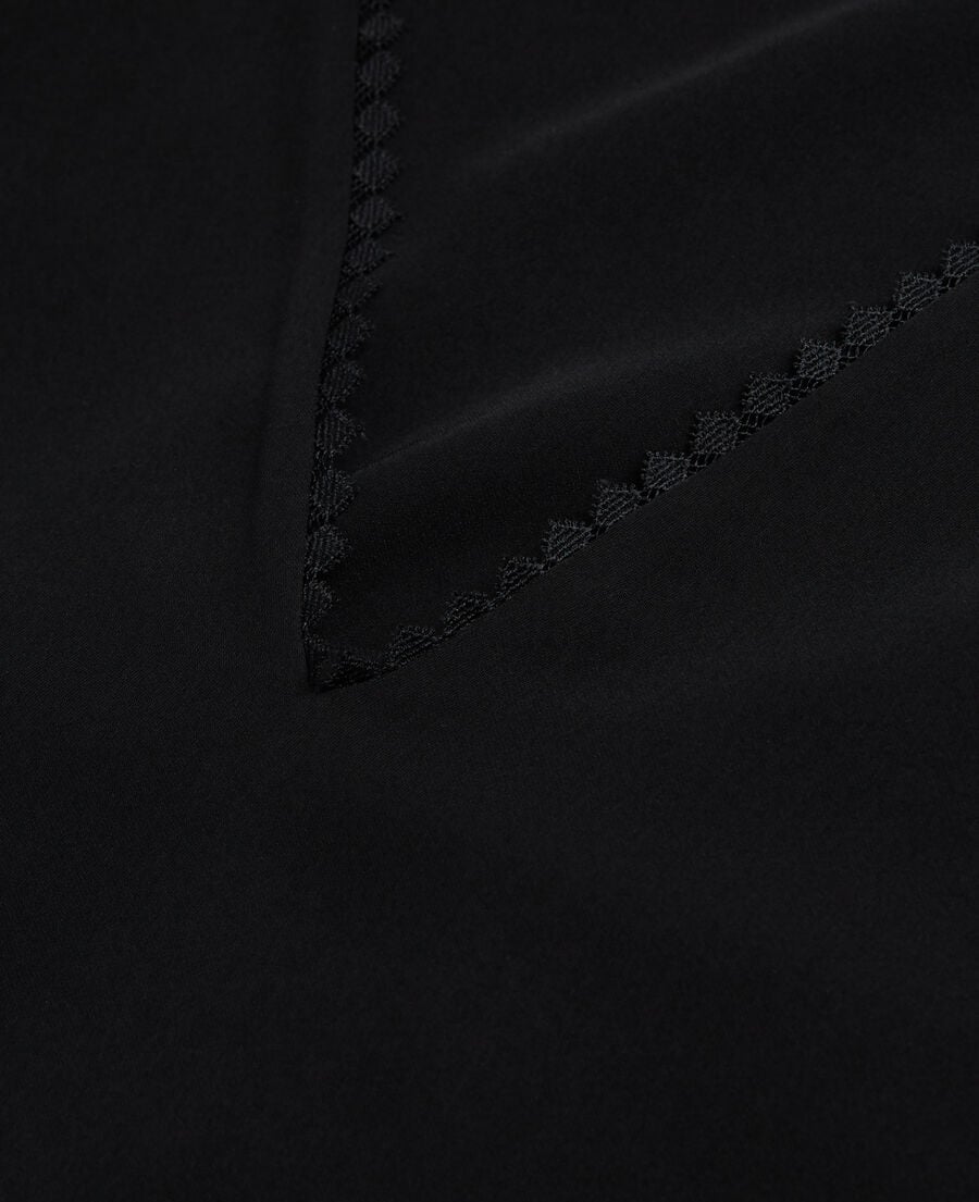 The Kooples WOMEN BLACK long black dress