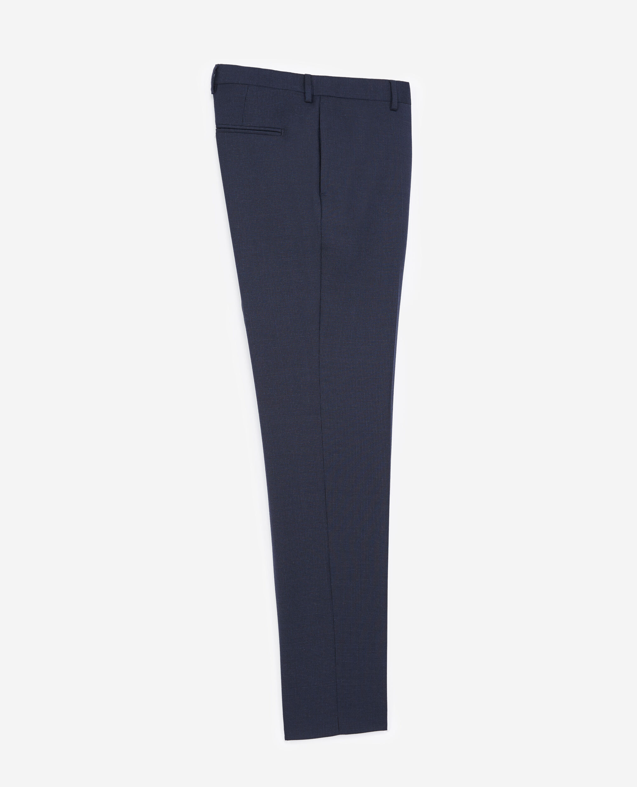 Pantalon costume laine bleu marine, NAVY, hi-res image number null