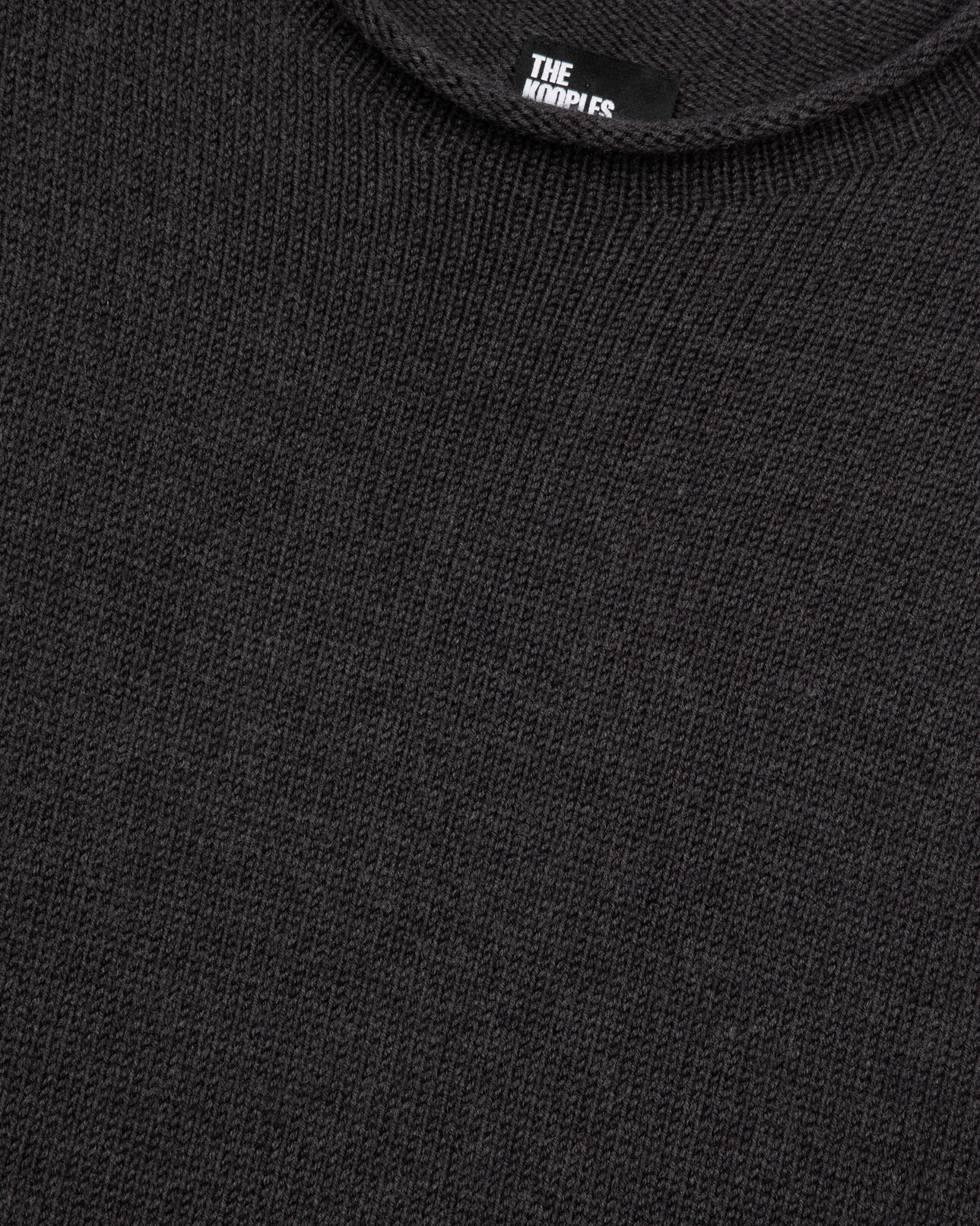 The Kooples HOMME MIDDLE GREY MEL pull en laine gris