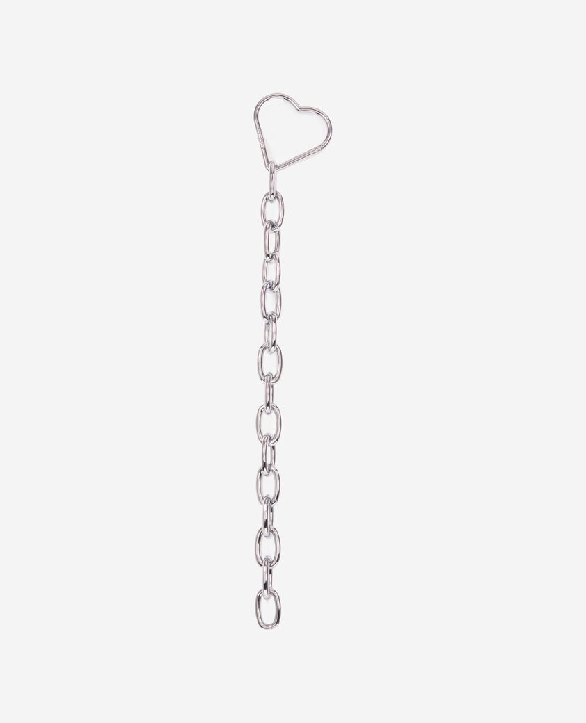 The Kooples FEMME SILVER chaîne de sac amelia argentée