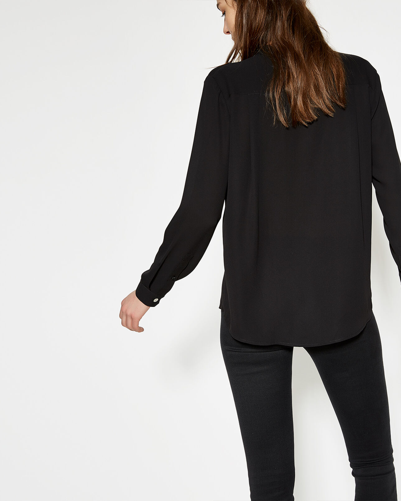 The Kooples MUJER BLACK shirt