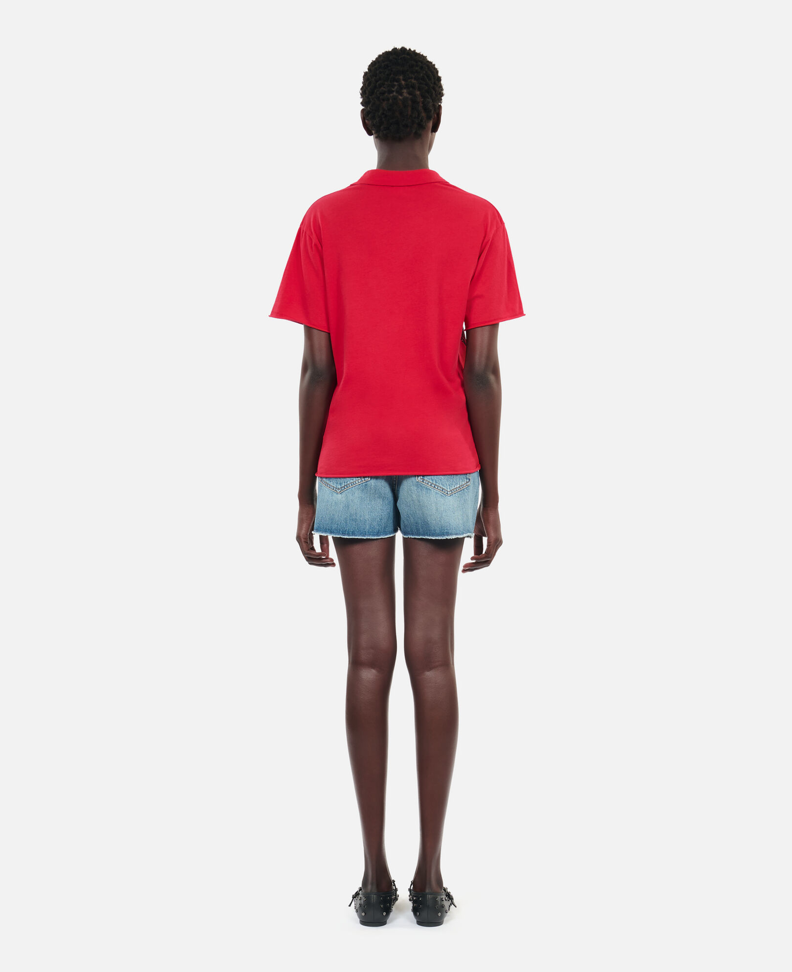 The Kooples WOMEN RUBIS red eternal life tour serigraphy t-shirt