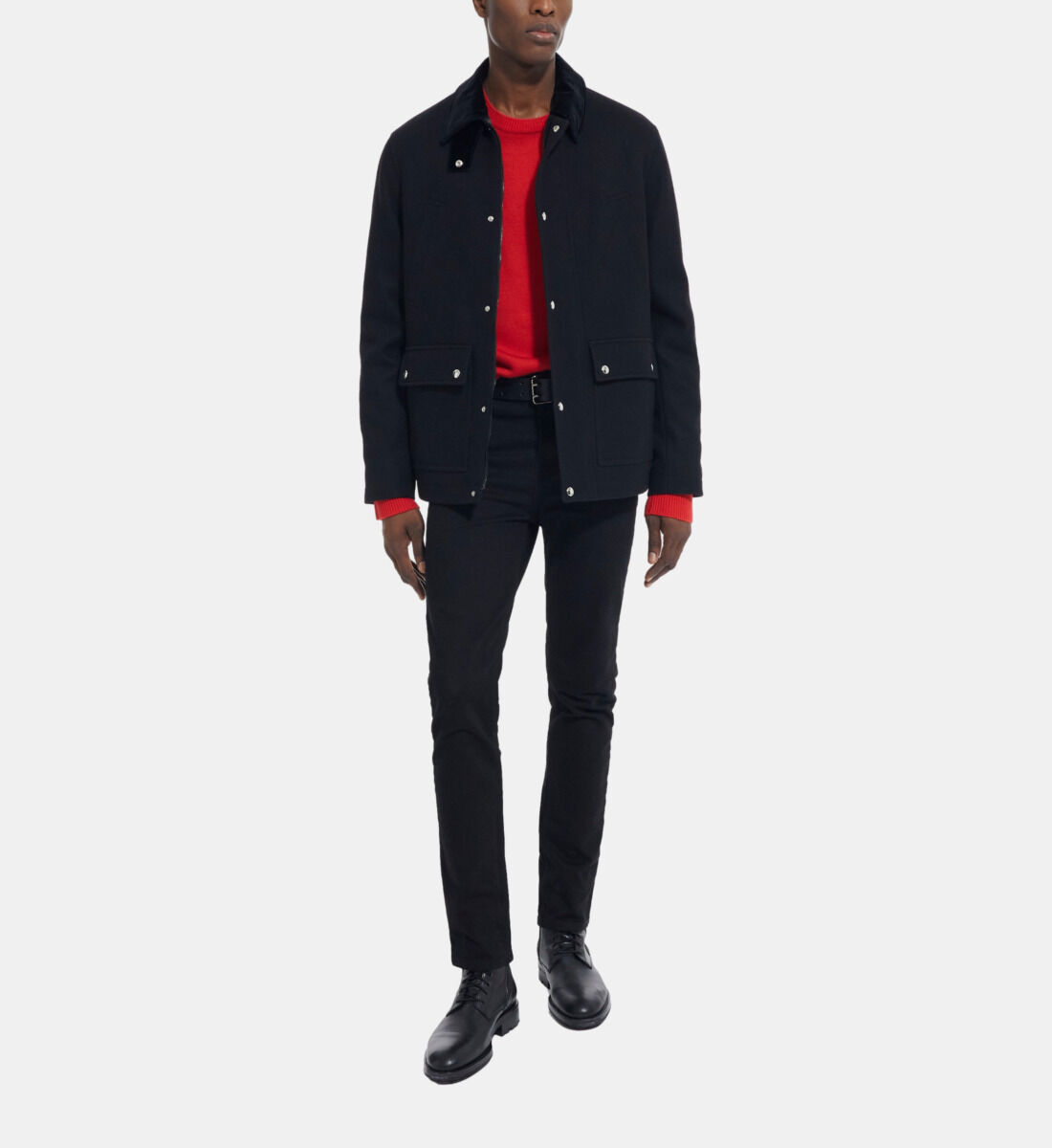Black checked jacket