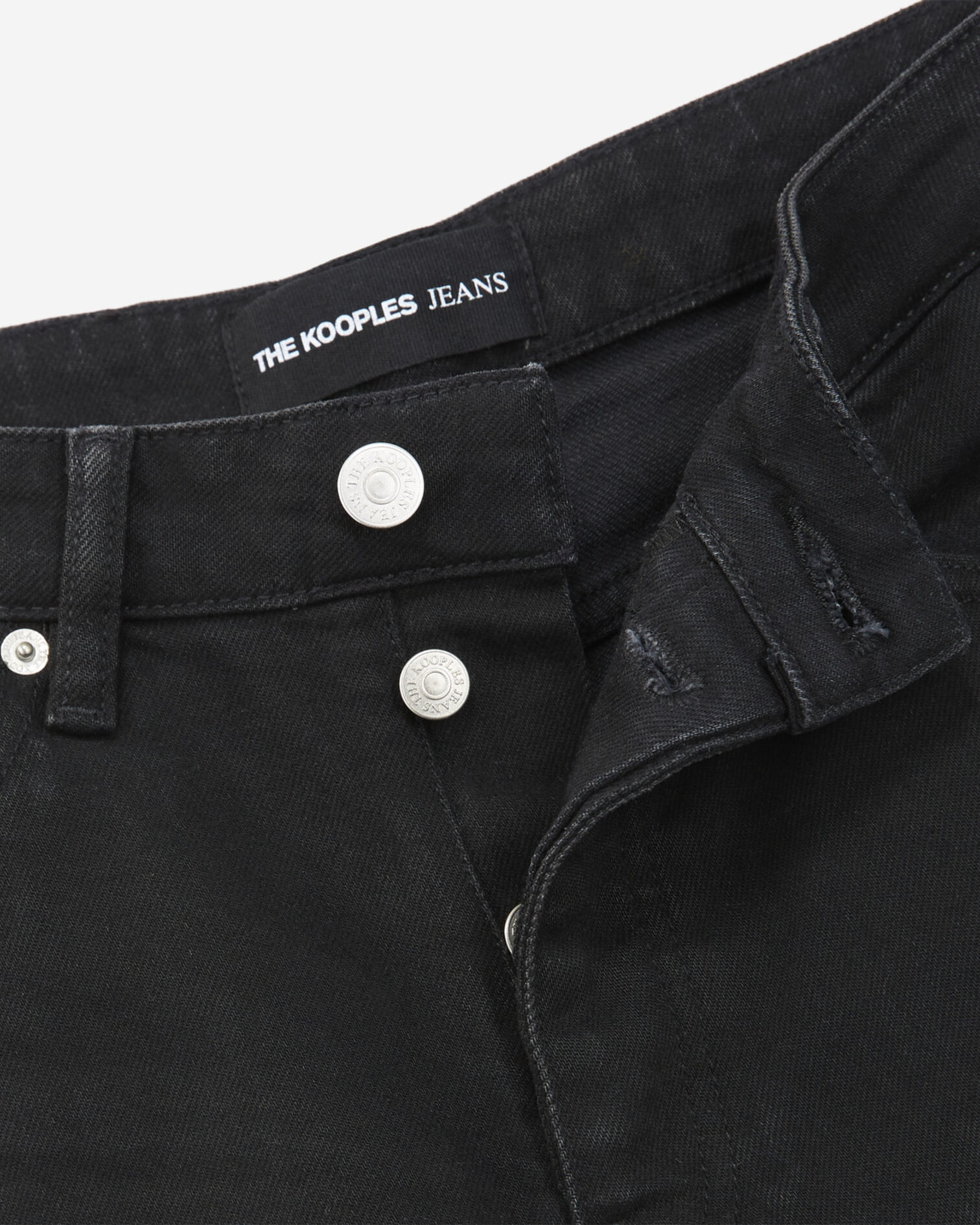 Jean noir délavé cropped détails destroy, BLACK WASHED, hi-res image number null