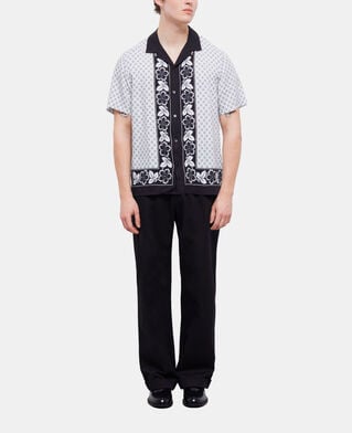 The Kooples H ECRU printed shirt