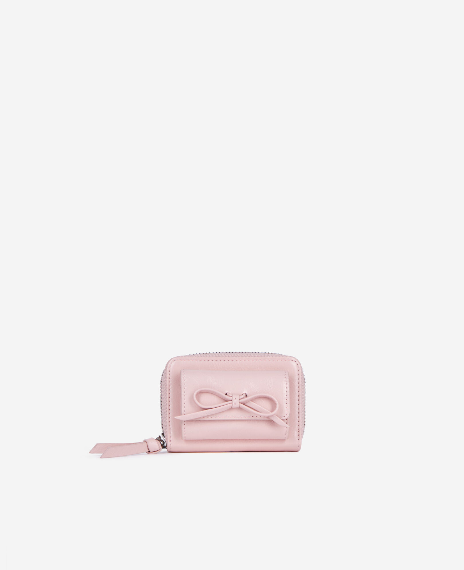 The Kooples F PINK amelia pink leather coin purse