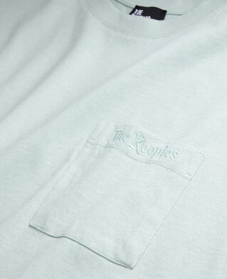 The Kooples WOMEN OCEAN light blue t-shirt with logo