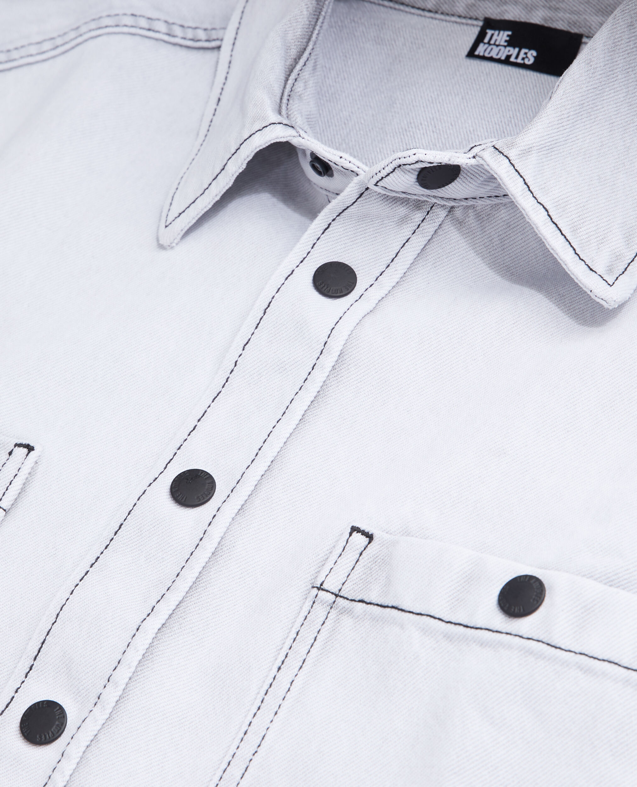 The kooples denim hot sale shirt