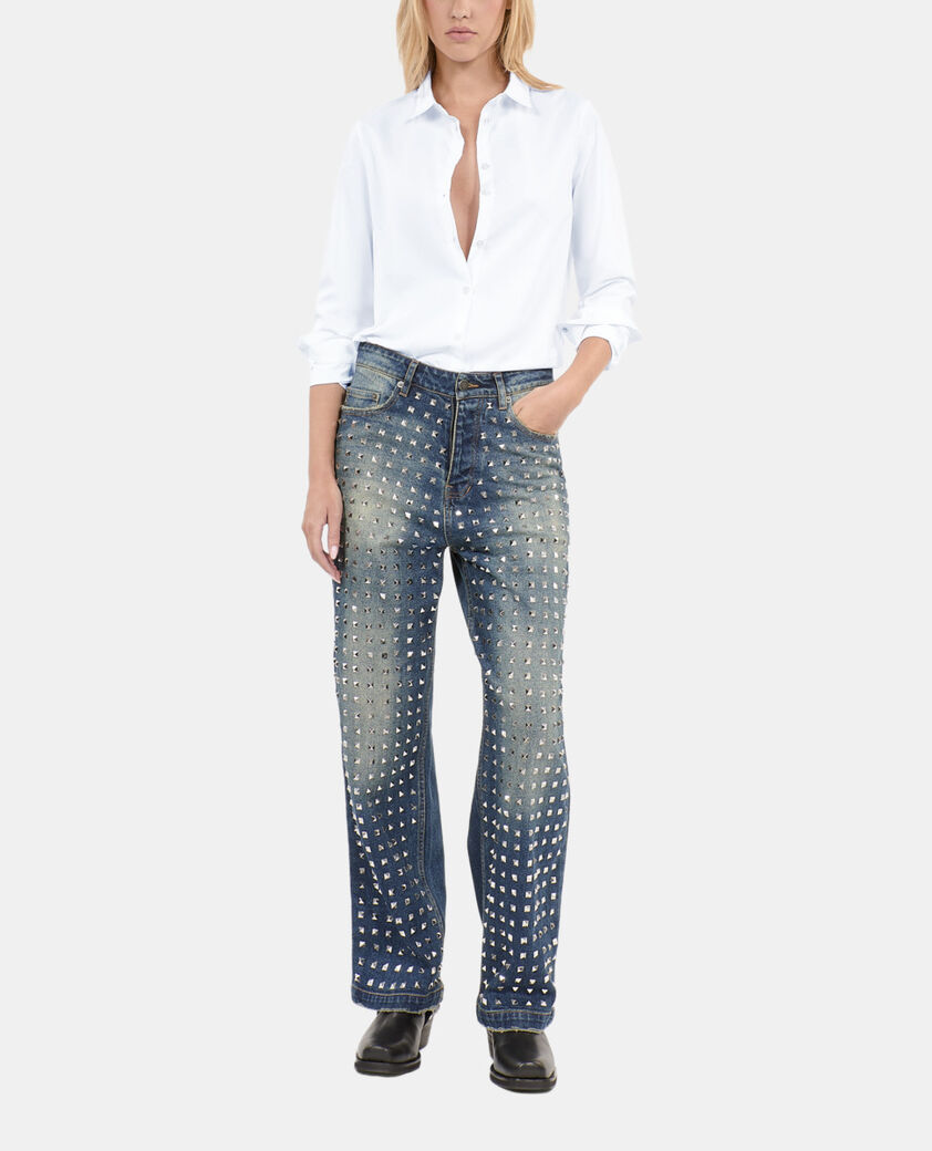 The Kooples F WHITE white poplin shirt