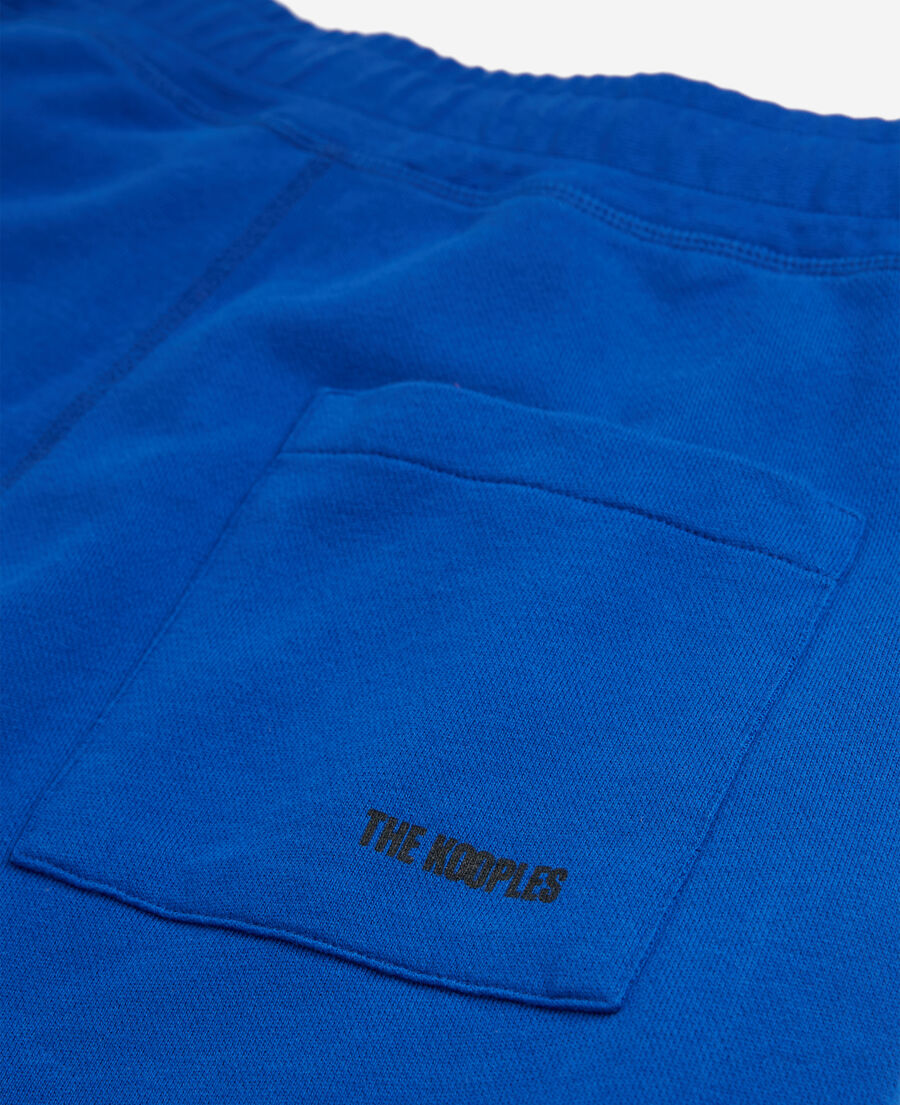 pantalones cortos logotipo the kooples azules
