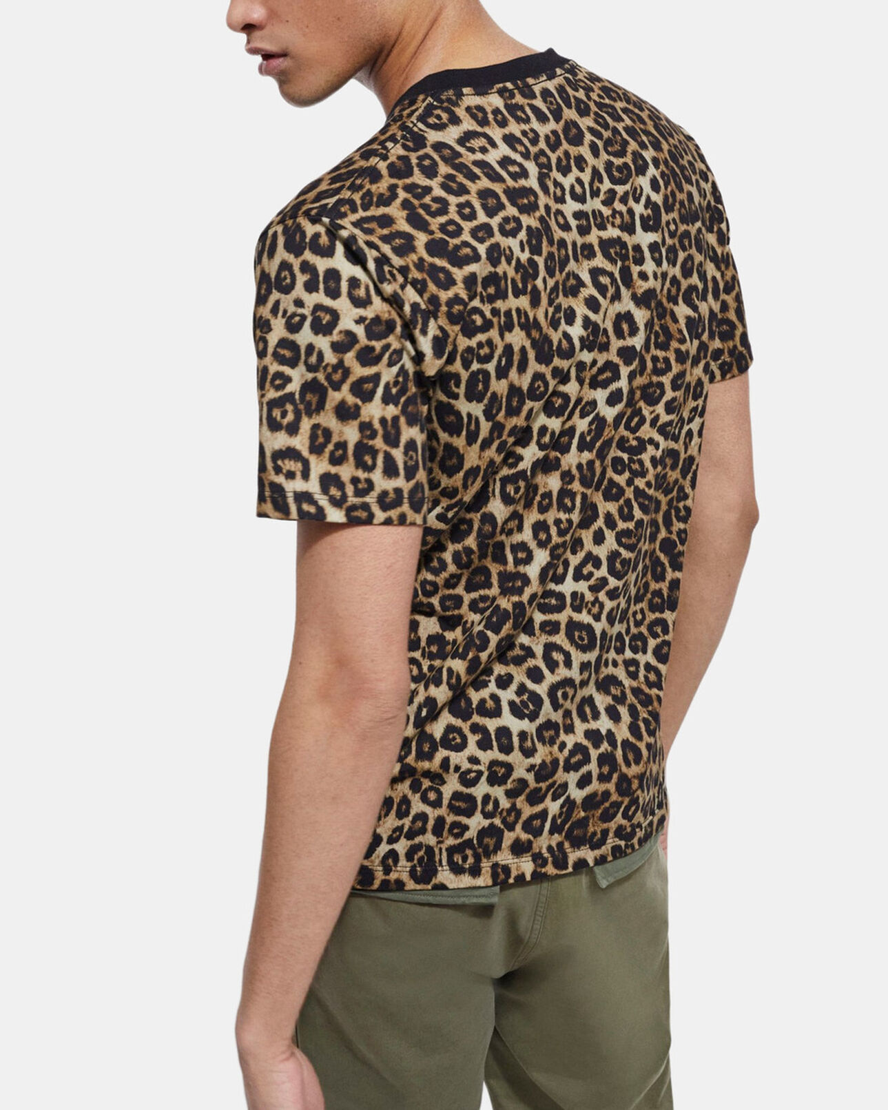 The Kooples MEN LEOPARD leopard print t-shirt