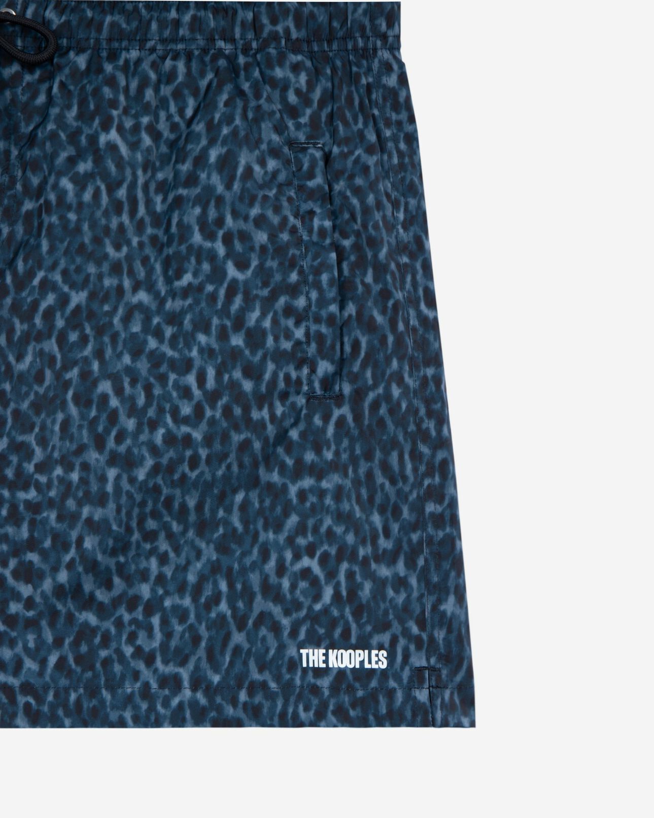 The Kooples HOMME BLUE maillot de bain imprimé bleu