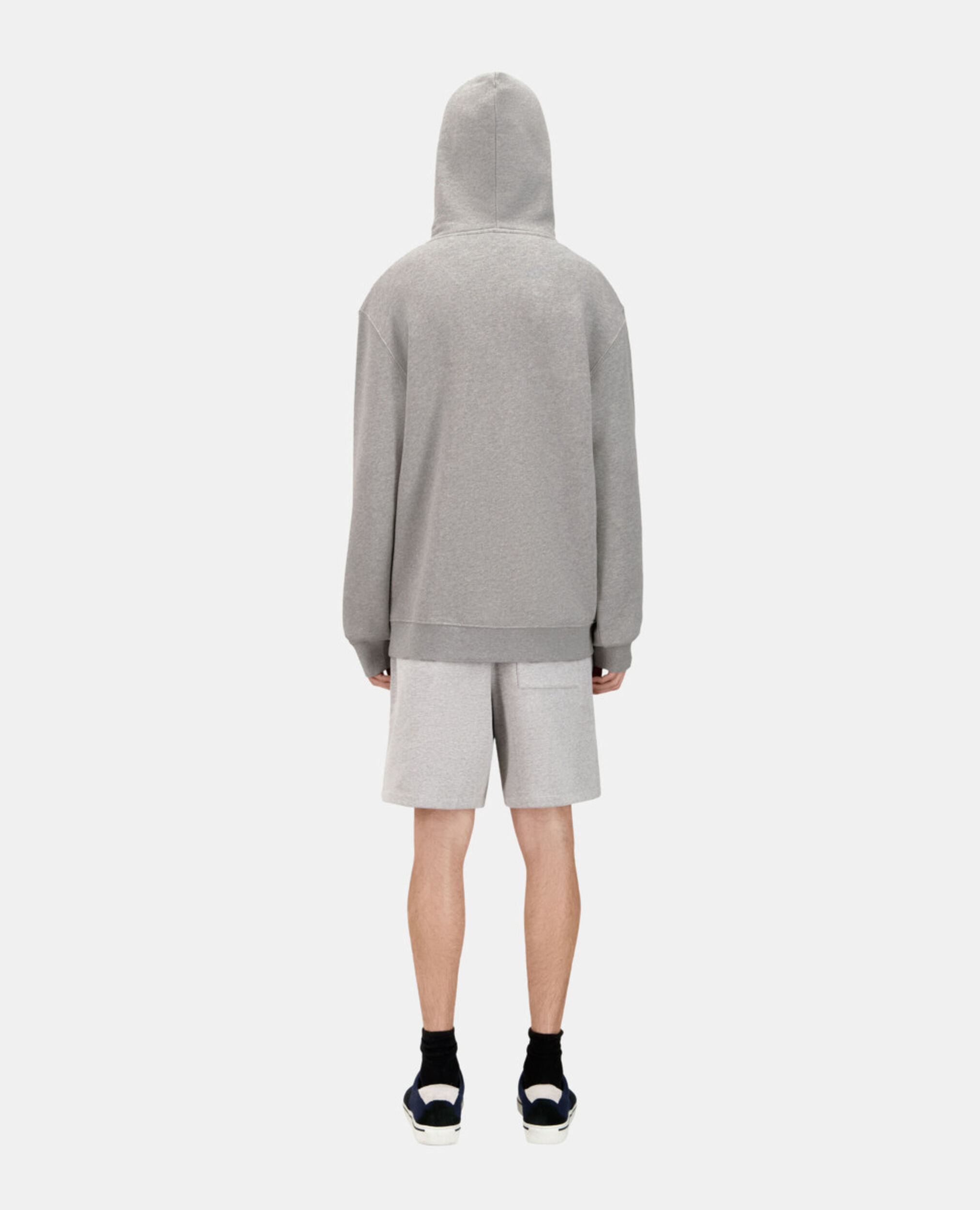 Grey hoodie with Glendale serigraphy, ARDOISE, hi-res image number null