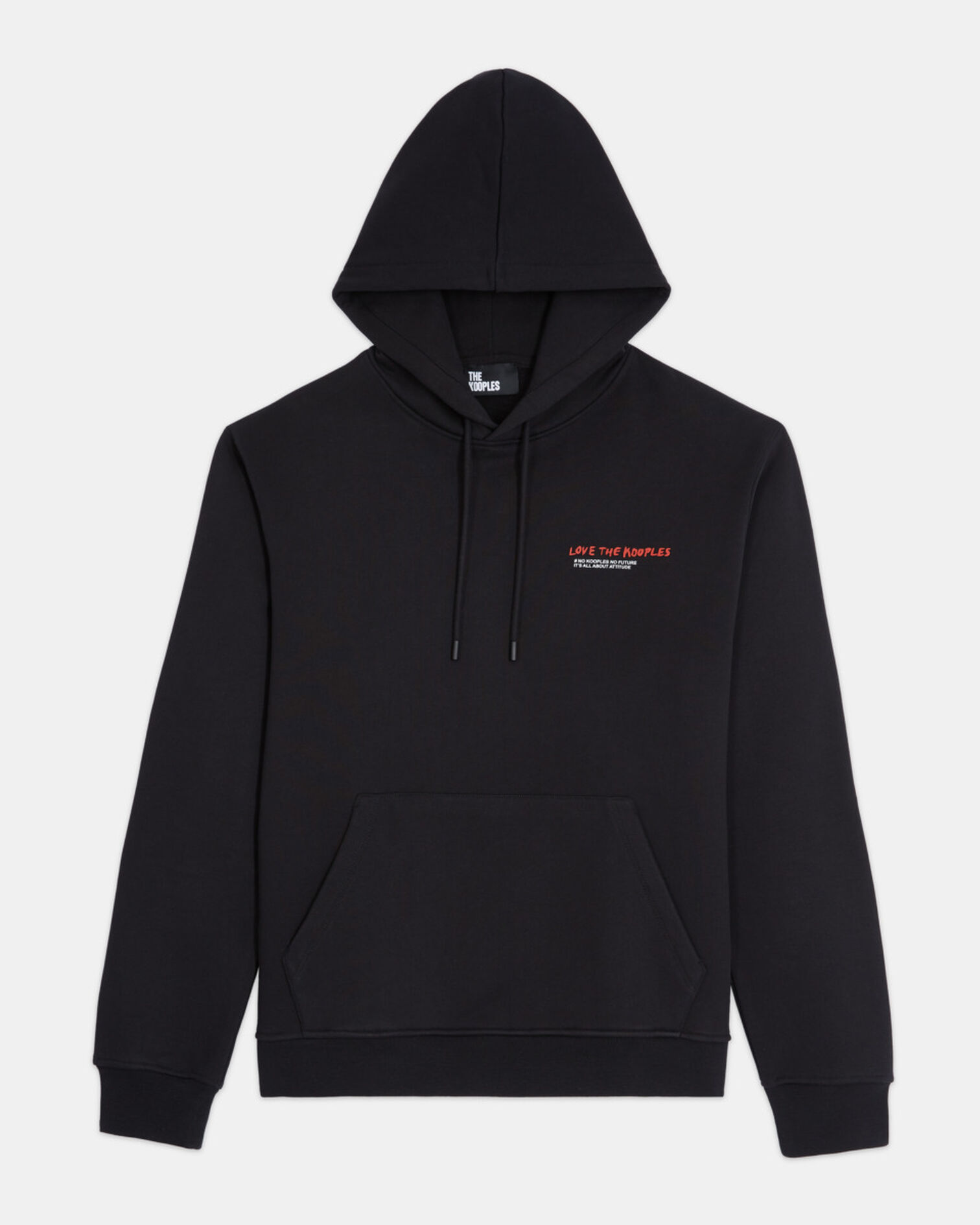 Black men's sweatshirt I Love Kooples, BLACK, hi-res image number null