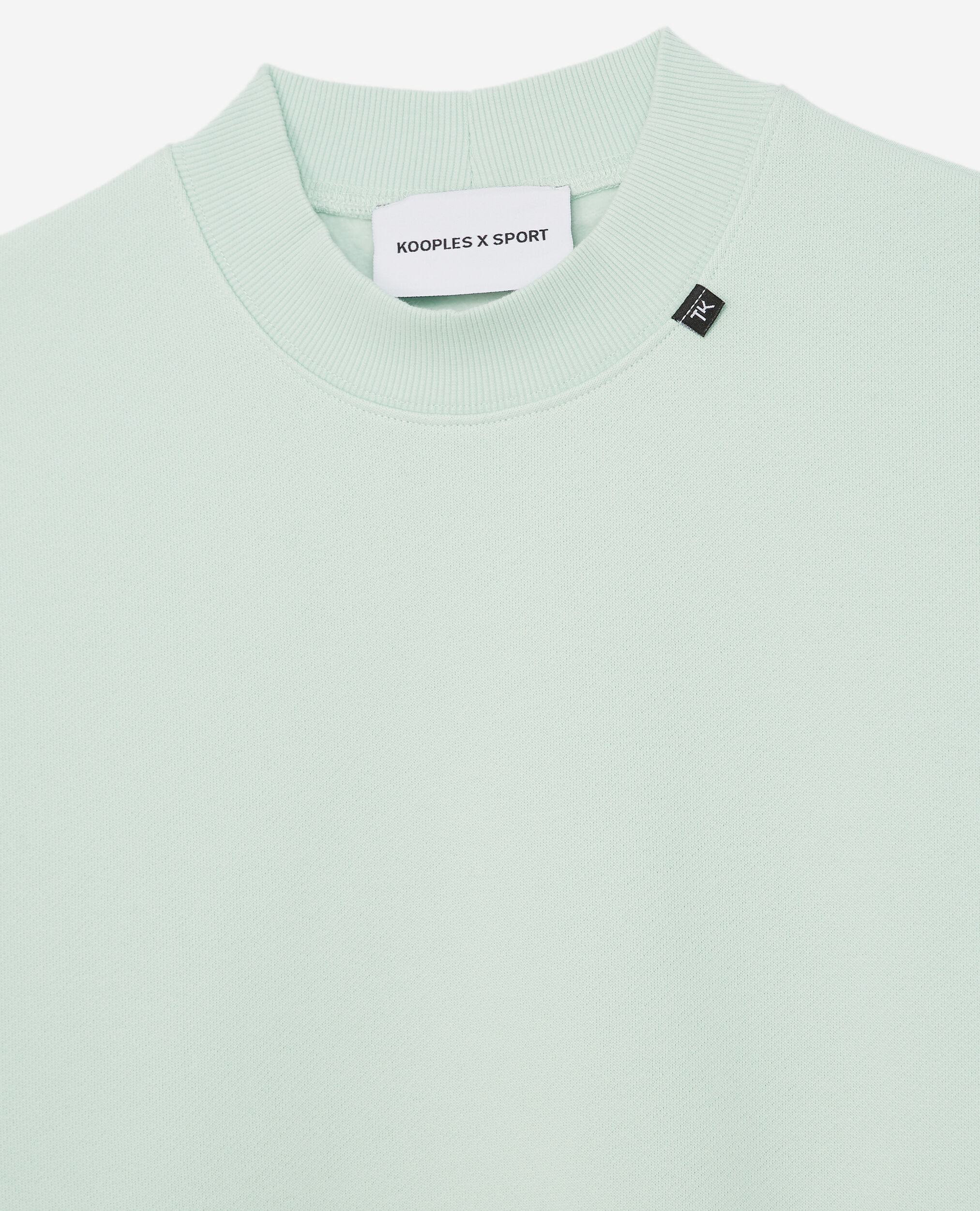 Grünes Sweatshirt Wellen-Logo, MINT, hi-res image number null