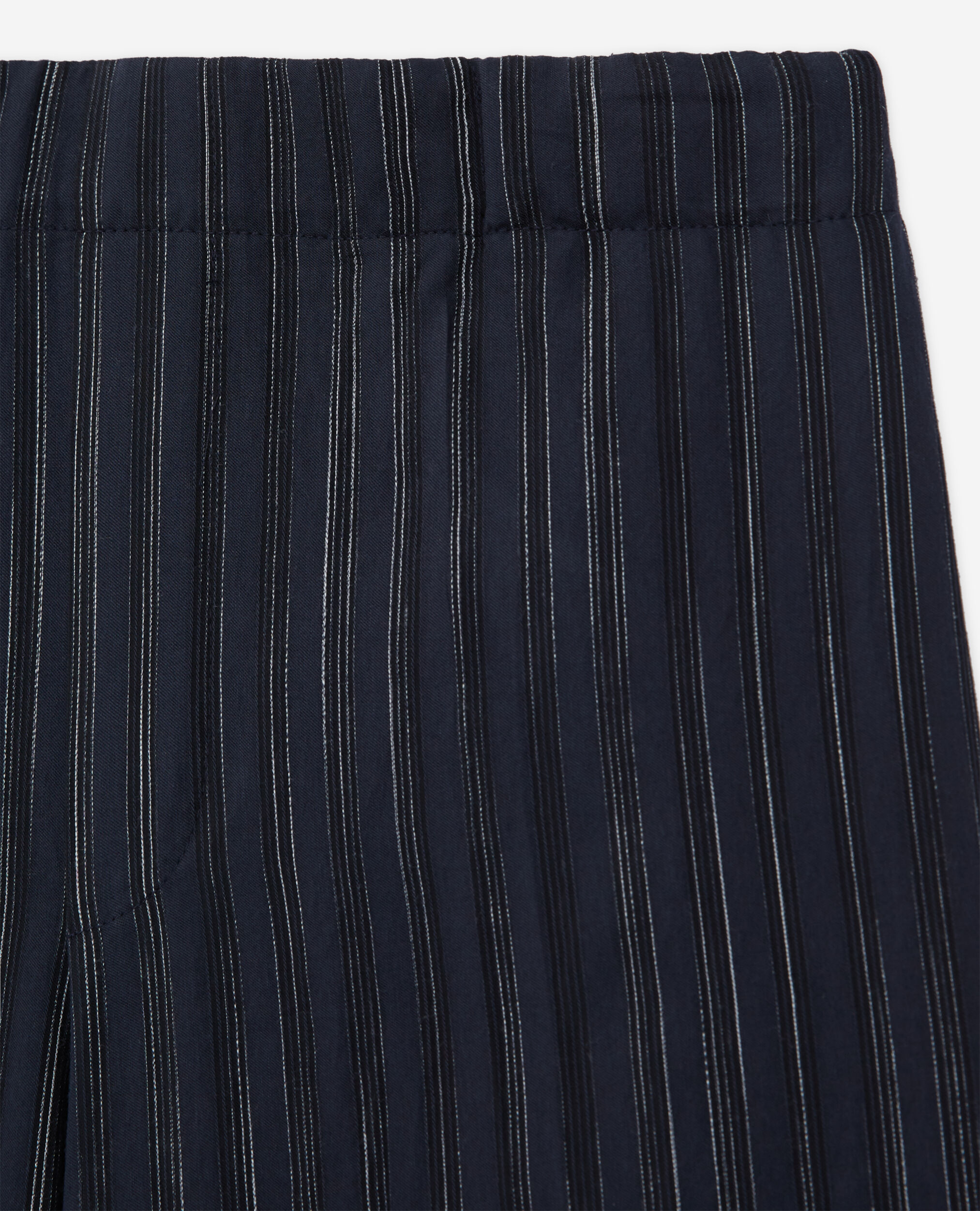 Marineblaue Hose mit Streifen, DARK NAVY-ECRU, hi-res image number null