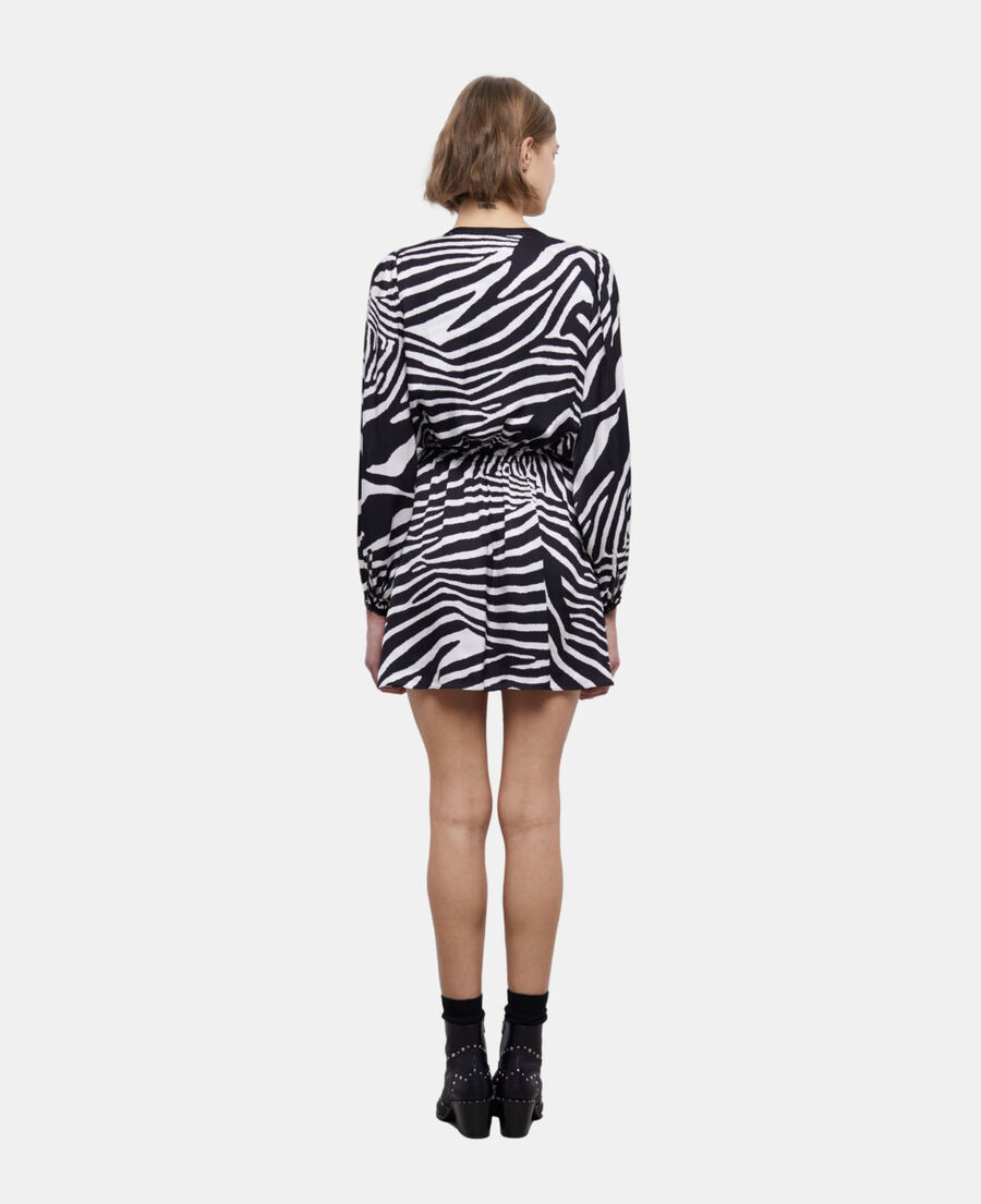 short printed dress