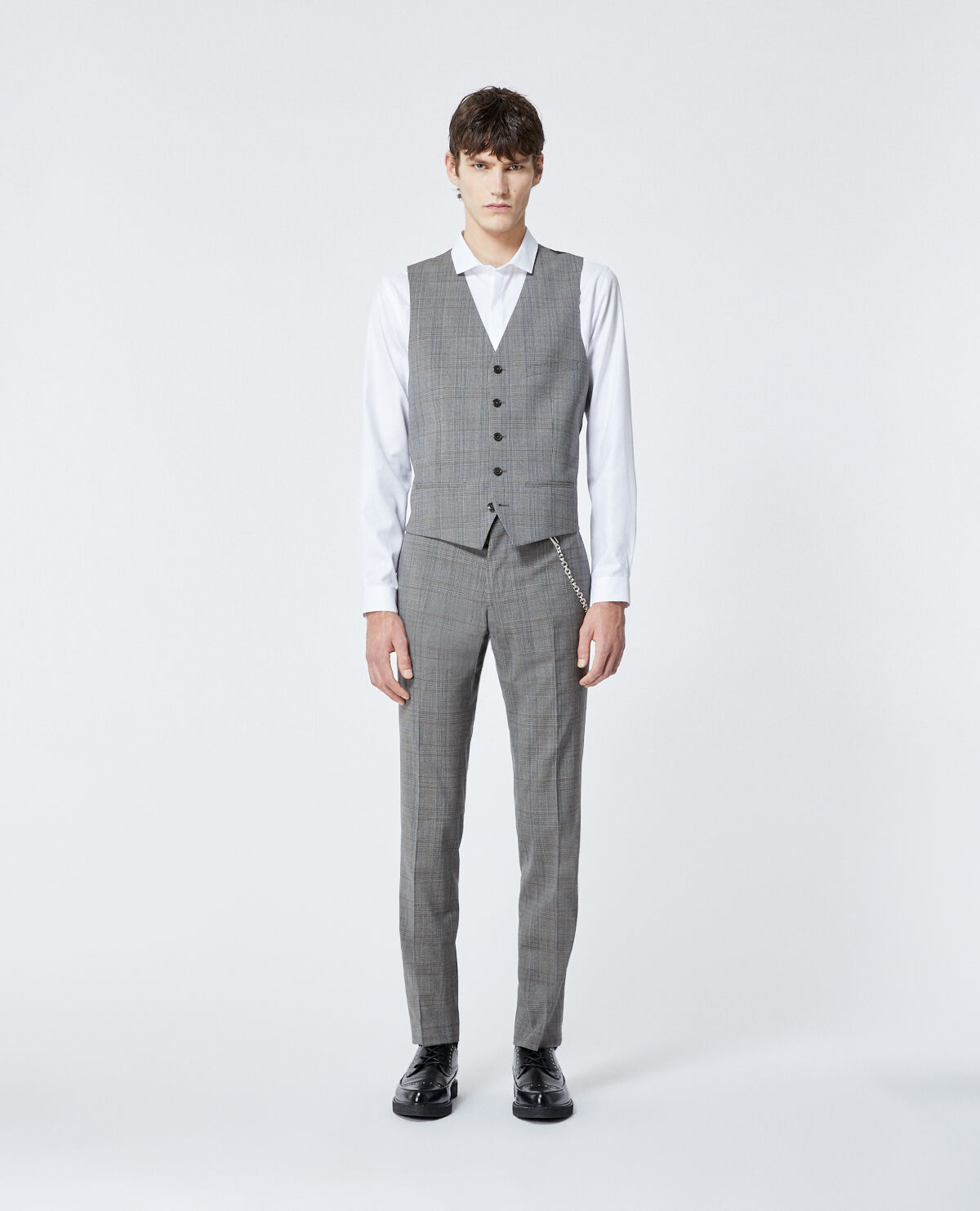 Gilet outlet costume gris
