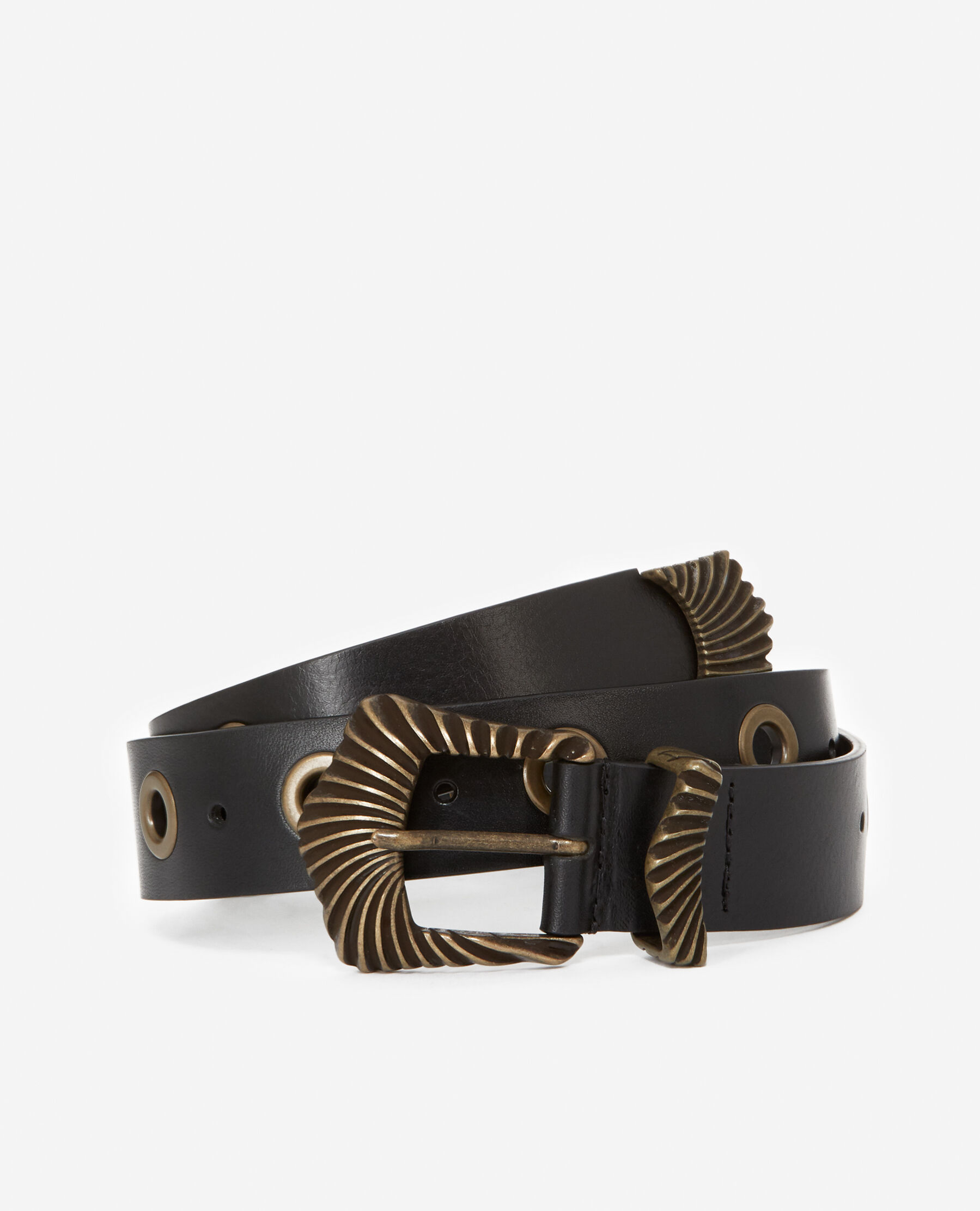 Ceinture fine noire online femme