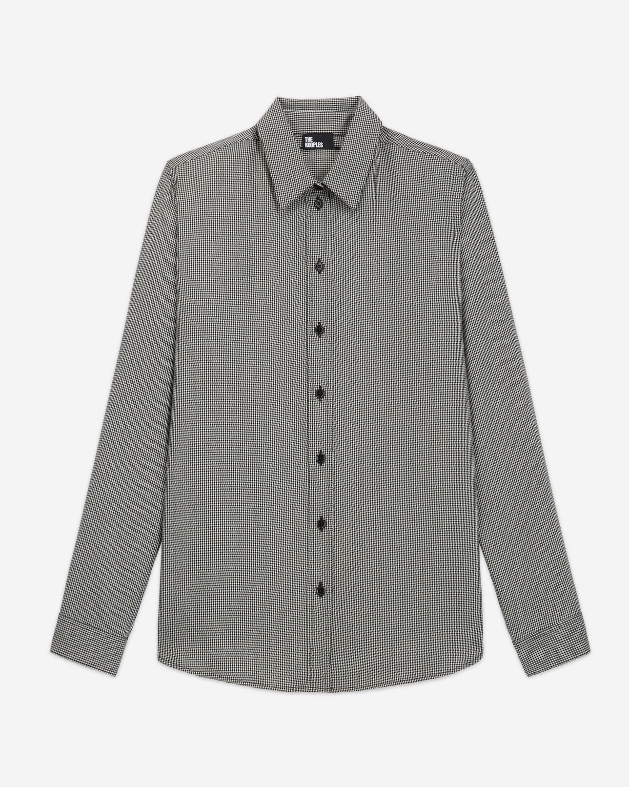 The Kooples DAMEN BLACK WHITE bedrucktes hemd