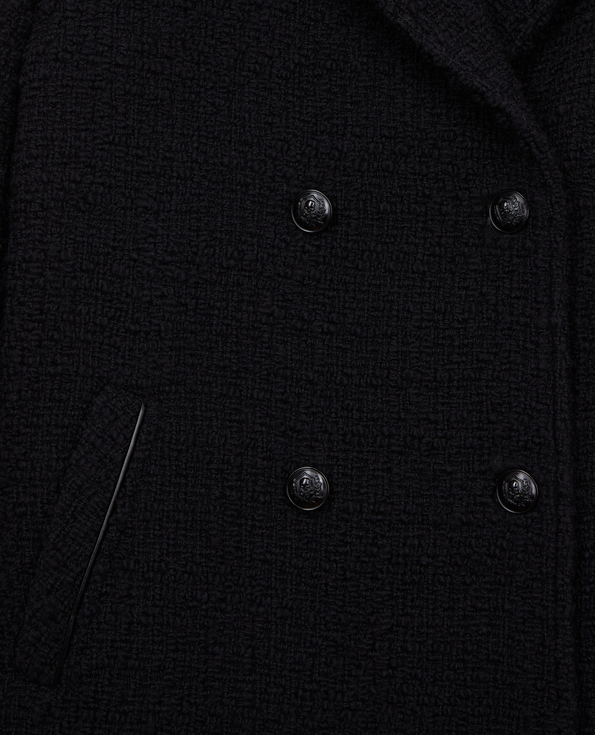 Manteau noir hotsell court