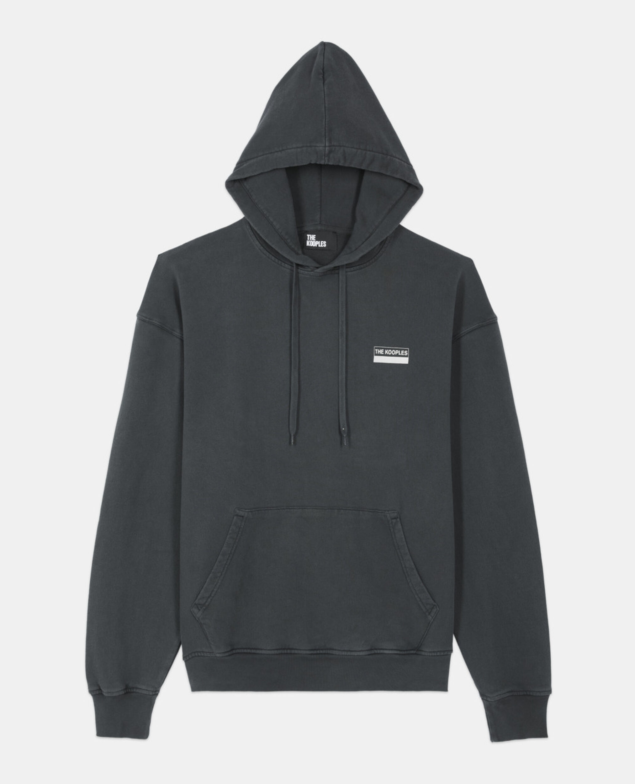 Black 100% Wild serigraphy sweatshirt, BLACK WASHED, hi-res image number null