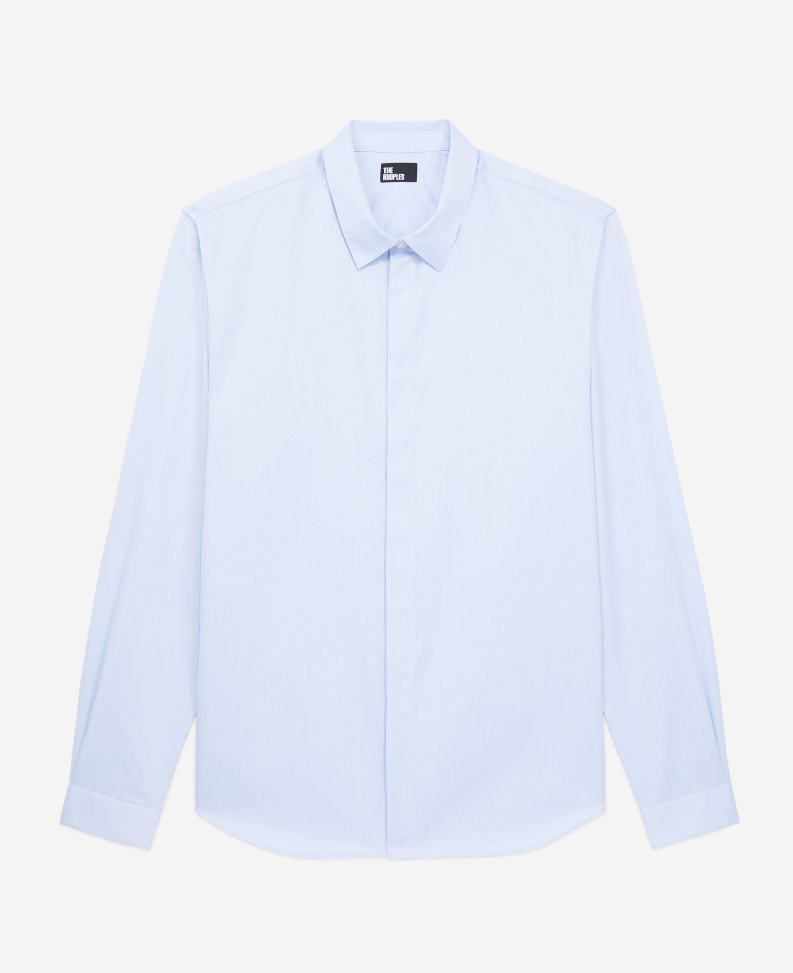 The Kooples MEN SKY formal sky blue shirt