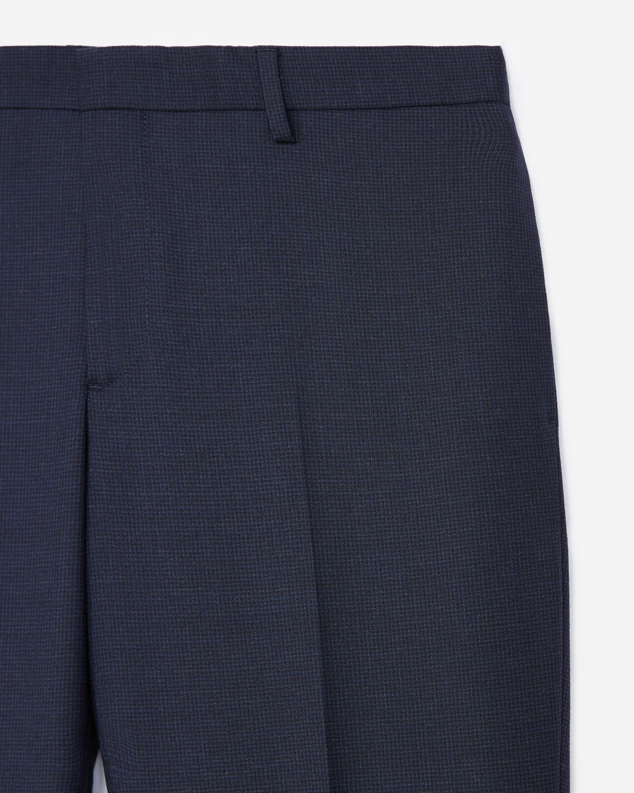 The Kooples HERREN NAVY marineblaue anzughose aus wolle