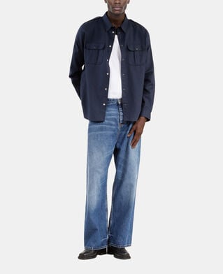 The Kooples HOMME NAVY chemise bleu marine