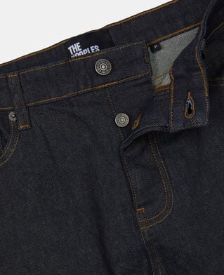 The Kooples MEN BLUE RINSE blue denim slim jeans