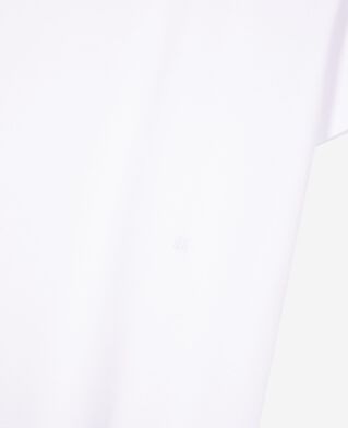 The Kooples WOMEN WHITE straight white cotton-blend t-shirt