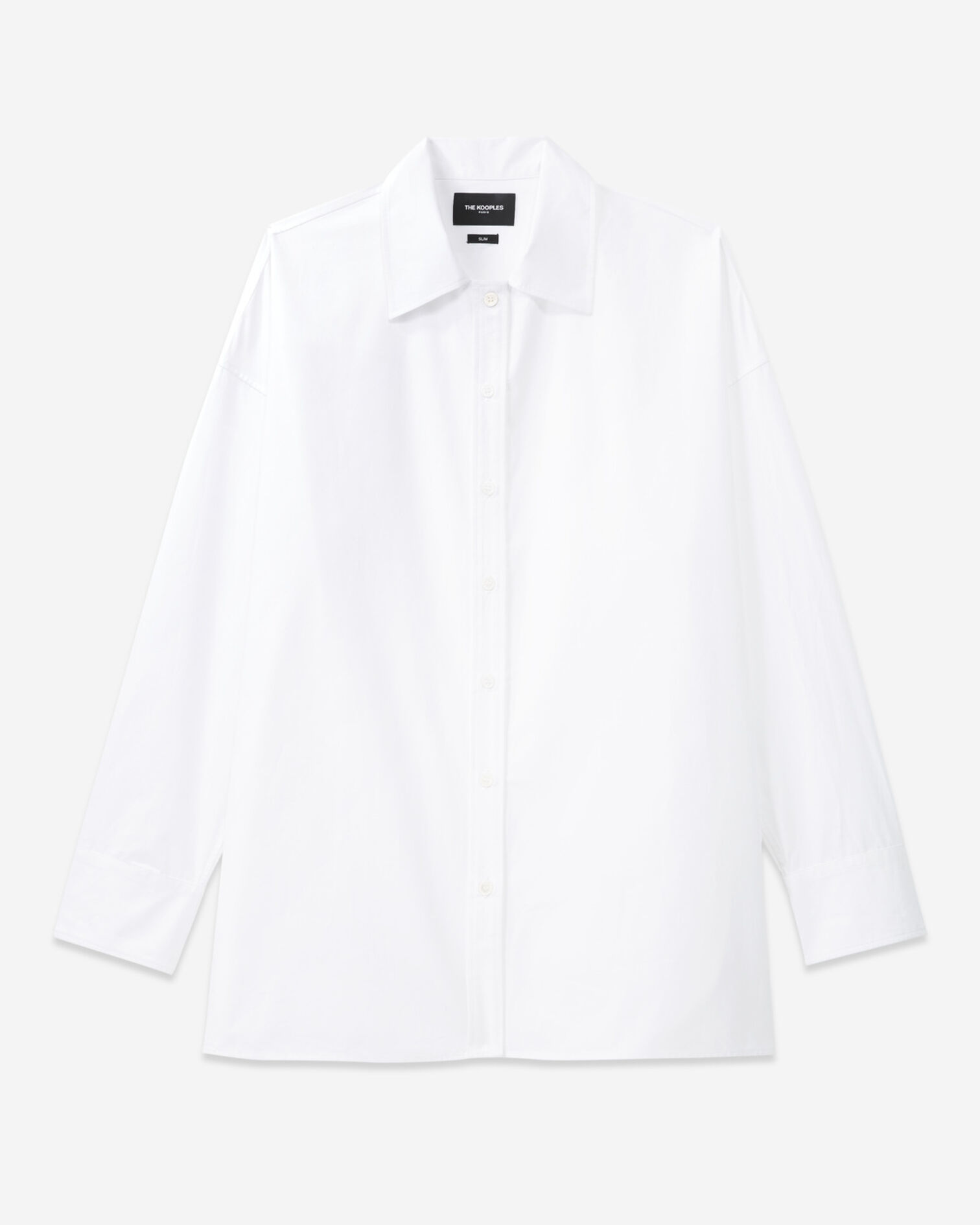 Chemise blanche longue, WHITE, hi-res image number null