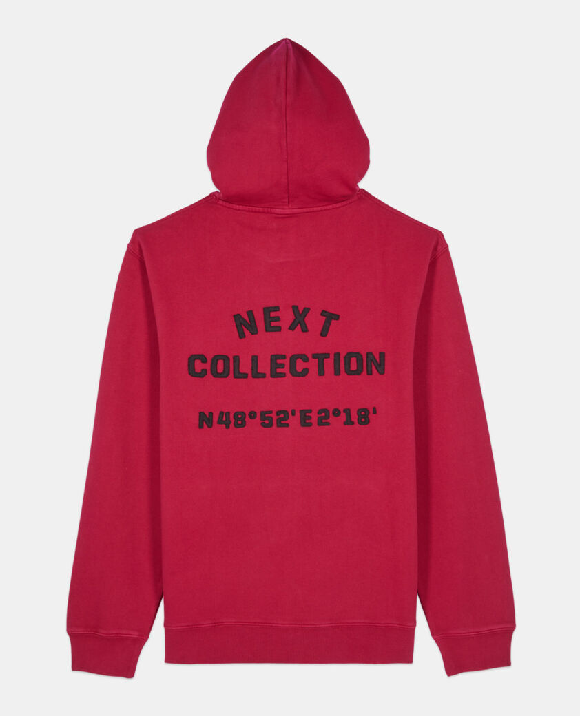 The Kooples MEN BLOOD red logo hoodie
