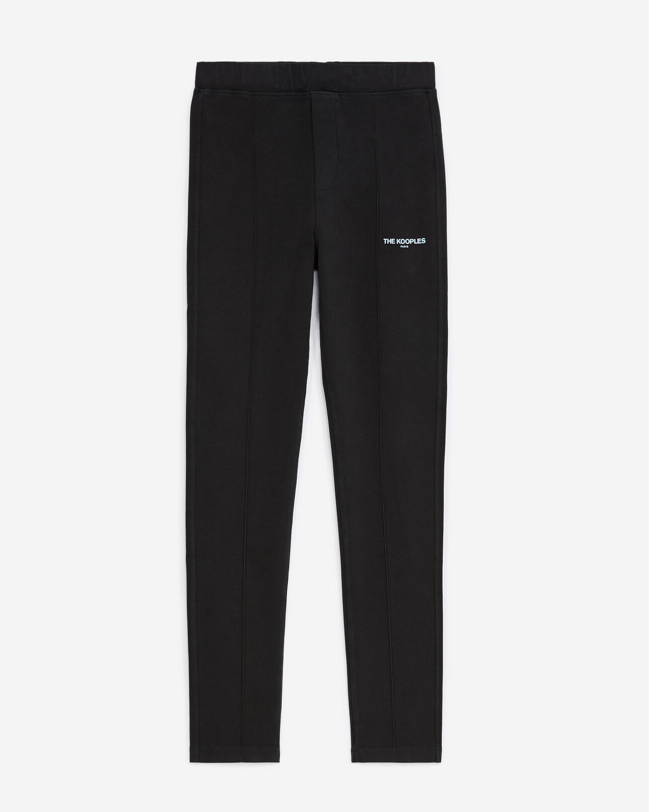 The Kooples DAMEN BLACK WASHED yoga-jogginghose schwarz verwaschen logo