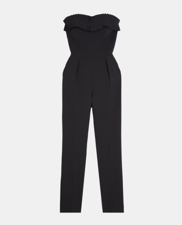 black jumpsuit