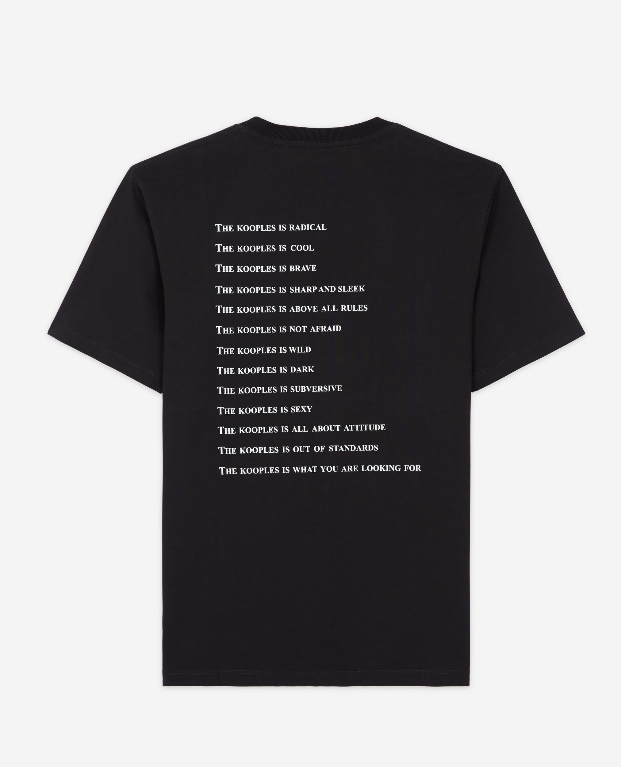 T-shirt Homme What is à strass noir, BLACK, hi-res image number null