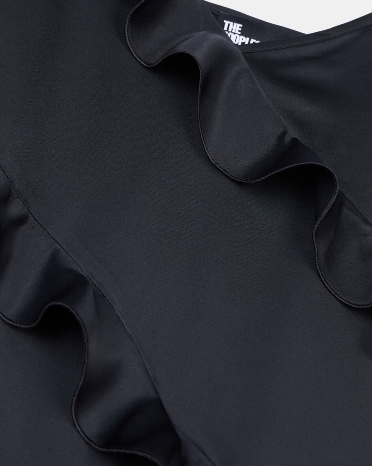The Kooples FEMME BLACK robe nuisette longue noire