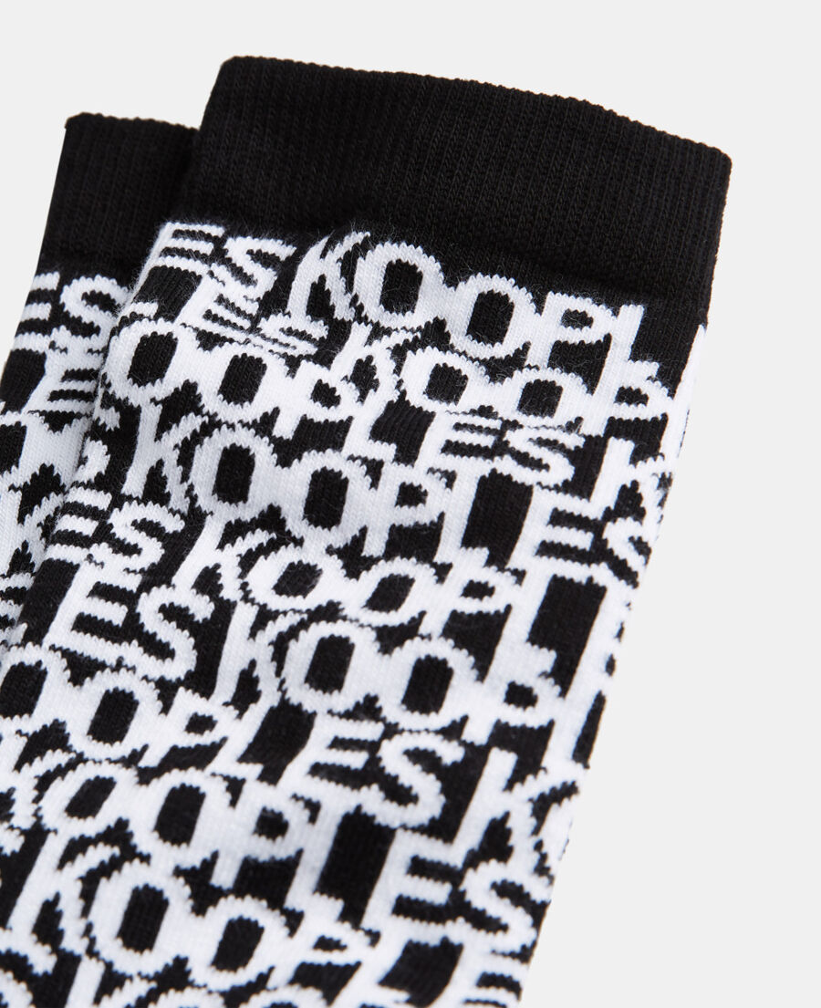 the kooples cotton logo socks