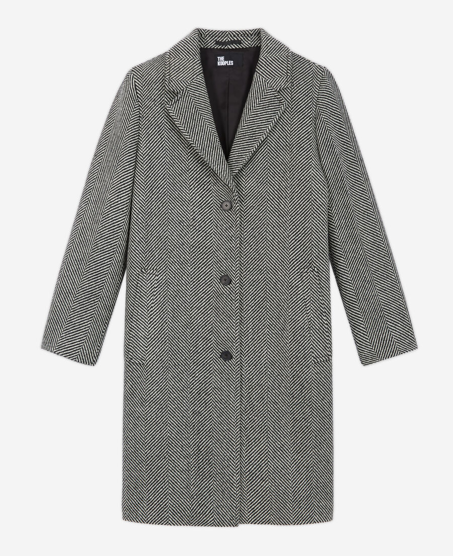 abrigo lana motivo