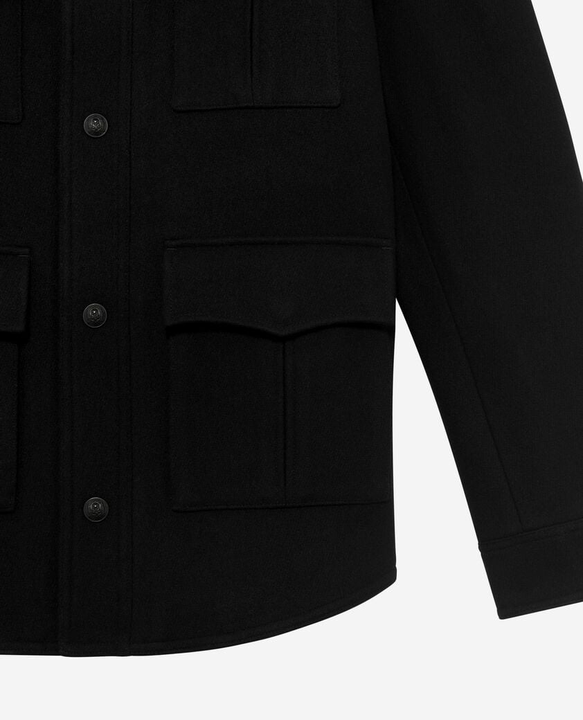 The Kooples H BLACK black overshirt