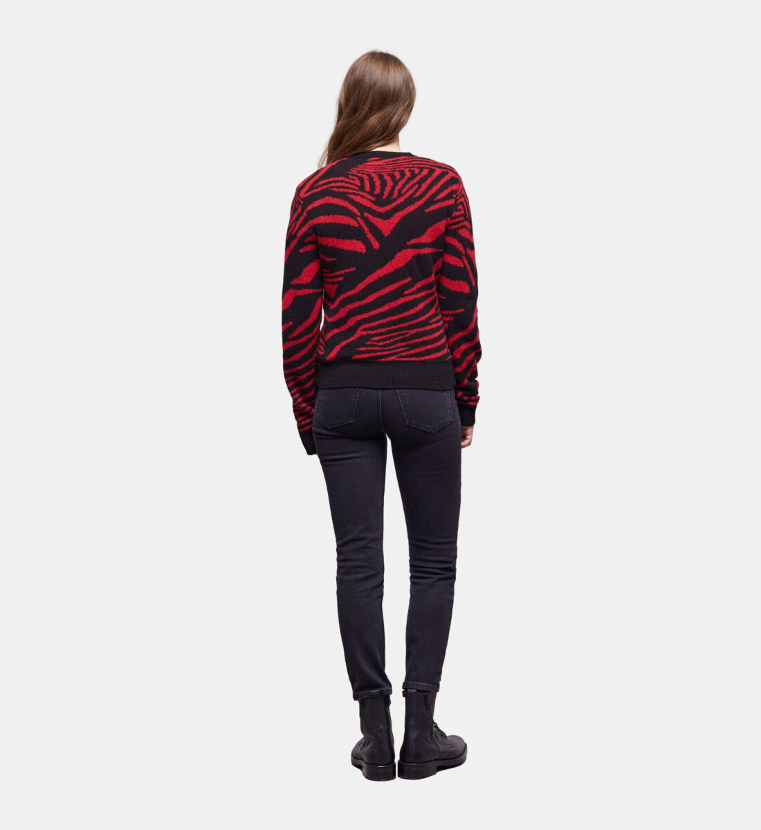 Bershka on sale zebra sweater