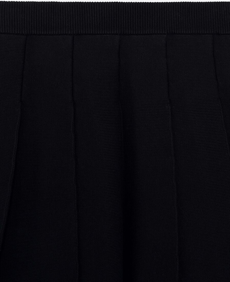 The Kooples WOMEN NAVY short black mesh skirt