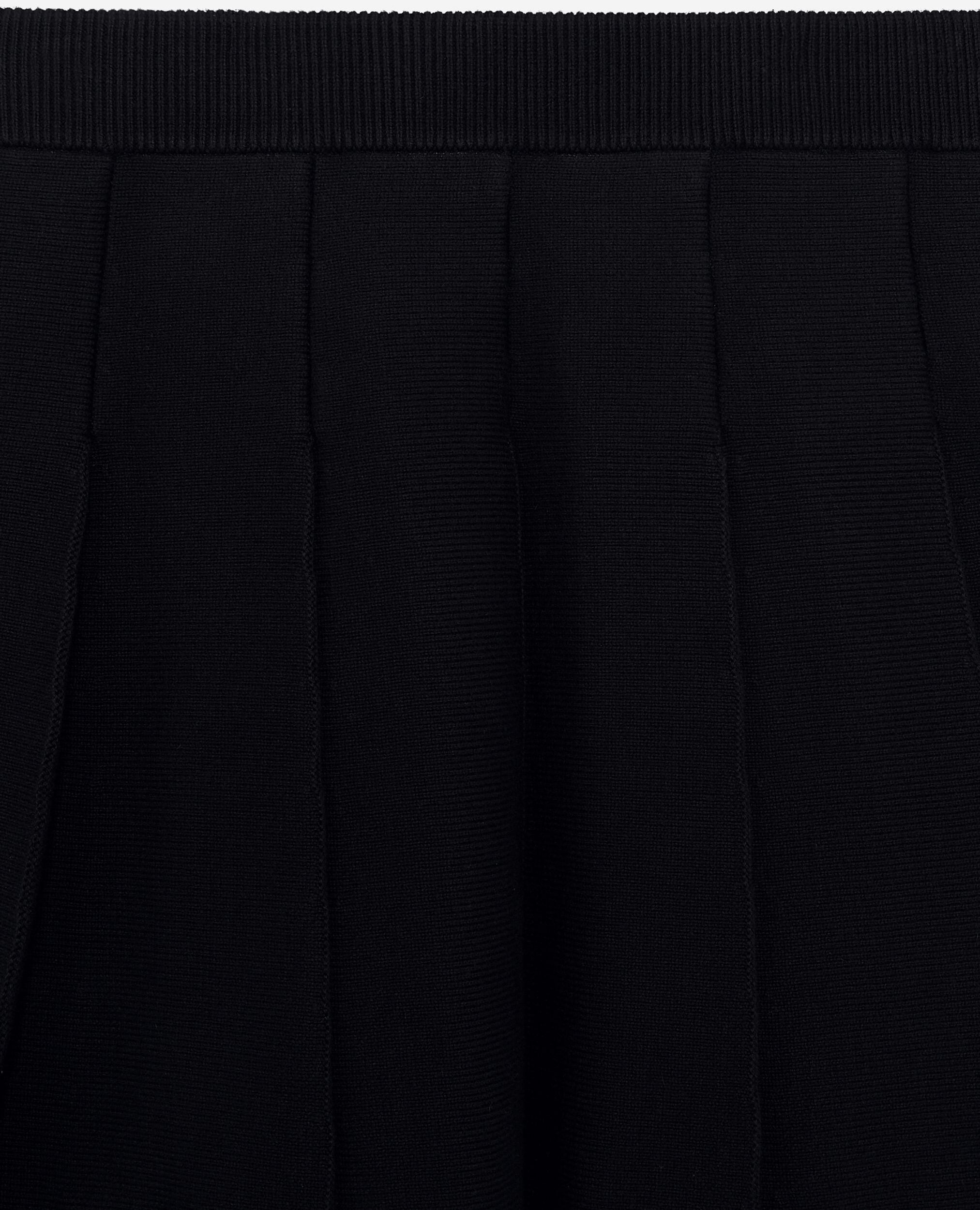 Short black mesh skirt, NAVY, hi-res image number null