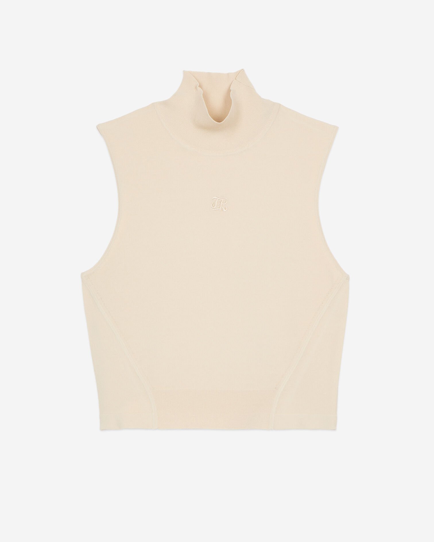 Top en maille beige, BEIGE TAUPE, hi-res image number null