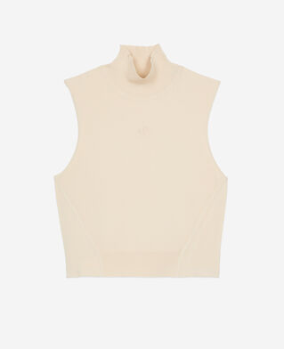 The Kooples FEMME BEIGE TAUPE top en maille beige